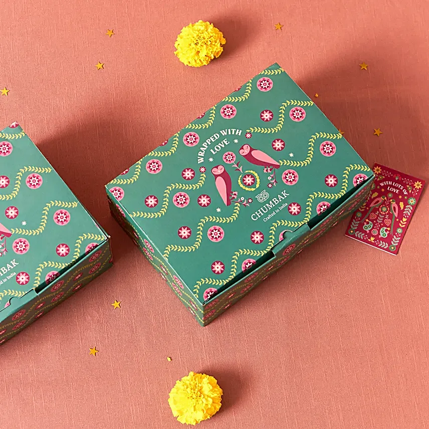 Chumbak Traditional Ikat Design Mug Gift Set