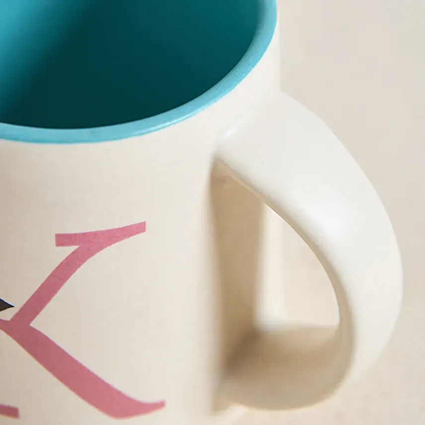 Chumbak Cute Koala Monogram K Gift Mug