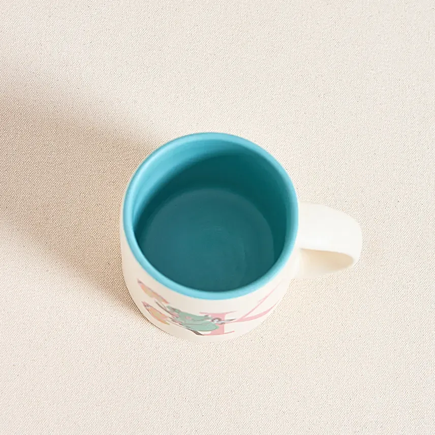 Chumbak Cute Koala Monogram K Gift Mug
