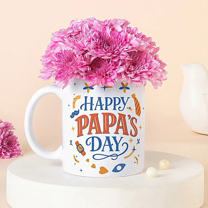 Dads Morning Daisy Mug
