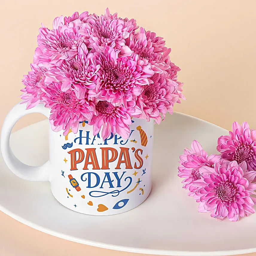 Dads Morning Daisy Mug