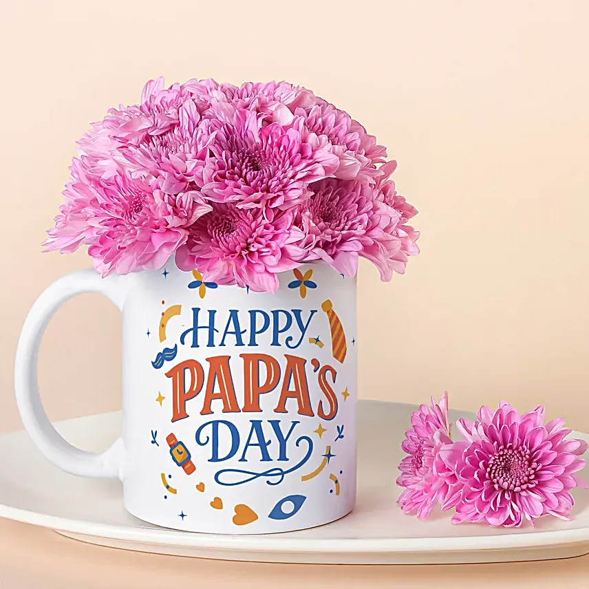 Dads Morning Daisy Mug