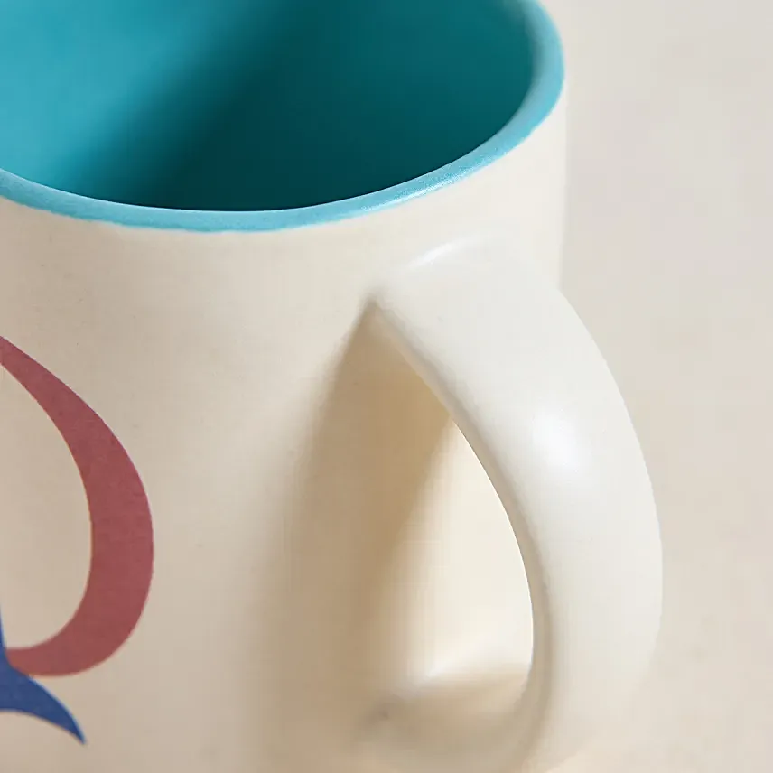 Chumbak Dreamy Dolphin Monogram D Gift Mug