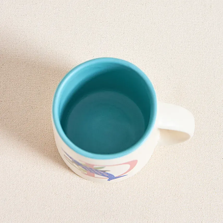 Chumbak Dreamy Dolphin Monogram D Gift Mug