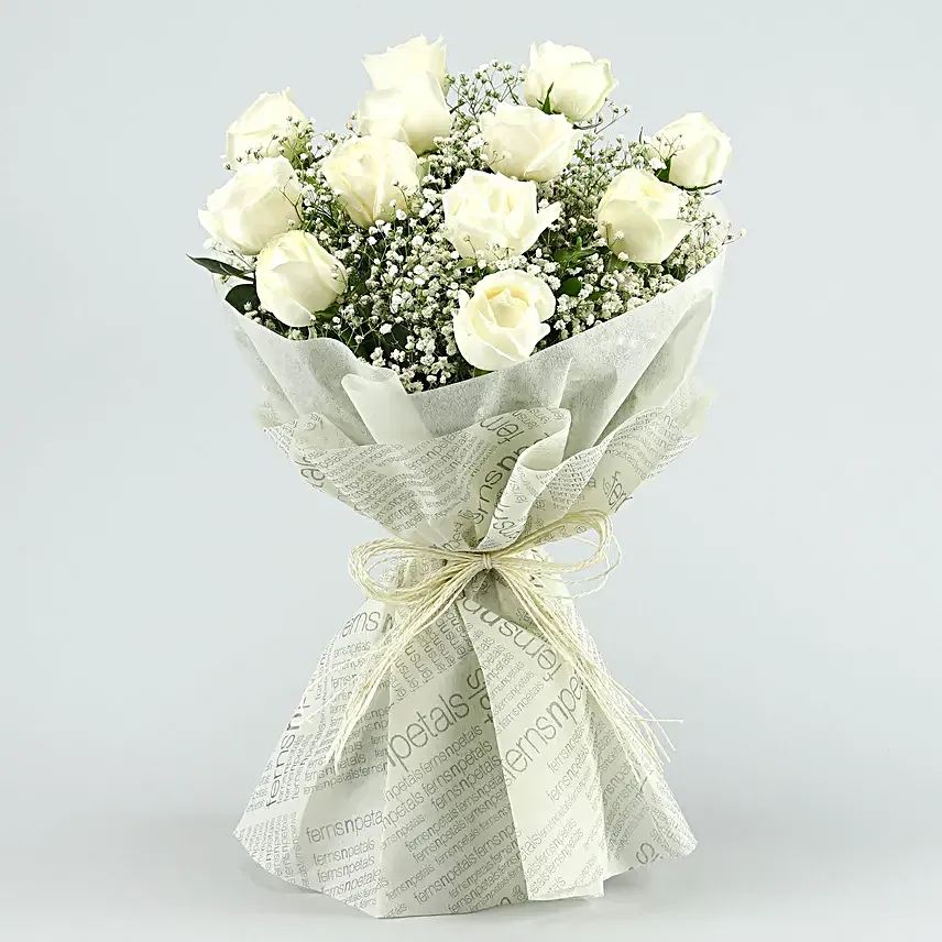Wrapped In Elegance Roses Bouquet Black Forest Cake