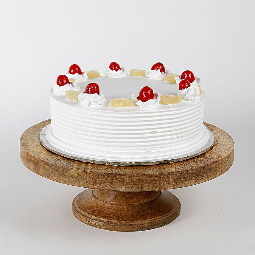 Pink N Red Roses & Pineapple Cake Combo