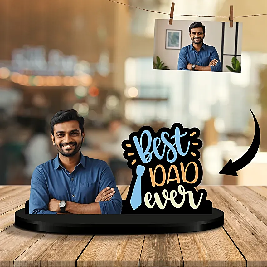 Fathers Day Personalised Best Dad Ever Avatar Gift