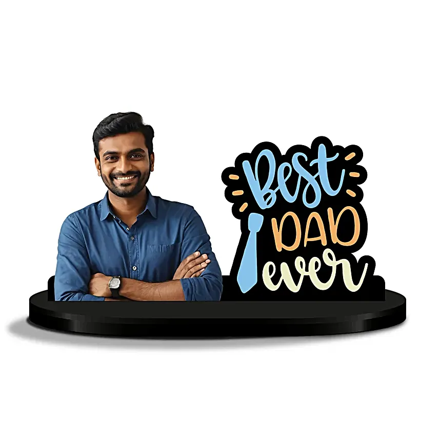 Fathers Day Personalised Best Dad Ever Avatar Gift