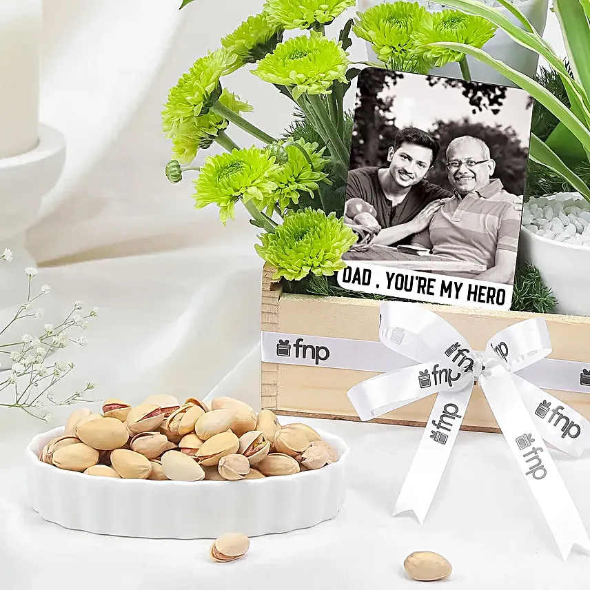 Green Gratitude Box for Fathers Day