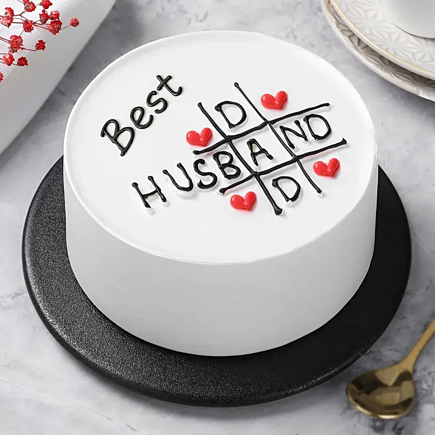 Sweet Chocolate Cream Cake for Him