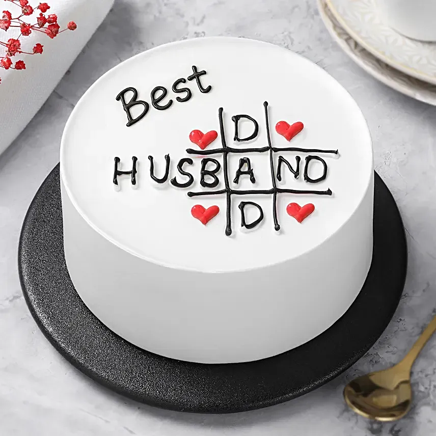 Sweet Chocolate Cream Cake for Him