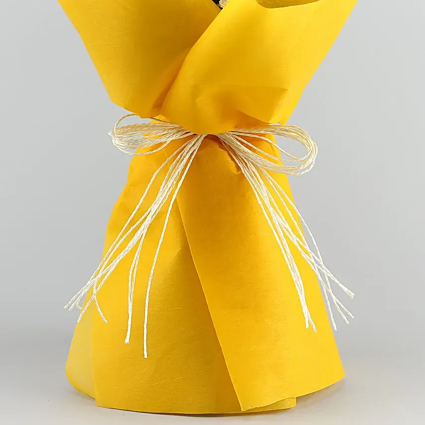Brighten Up The Day Roses Bouquet Pineapple Cake