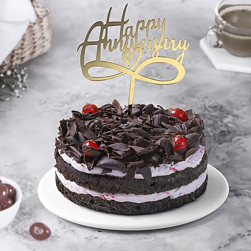 Anniversary Black Forest Cake