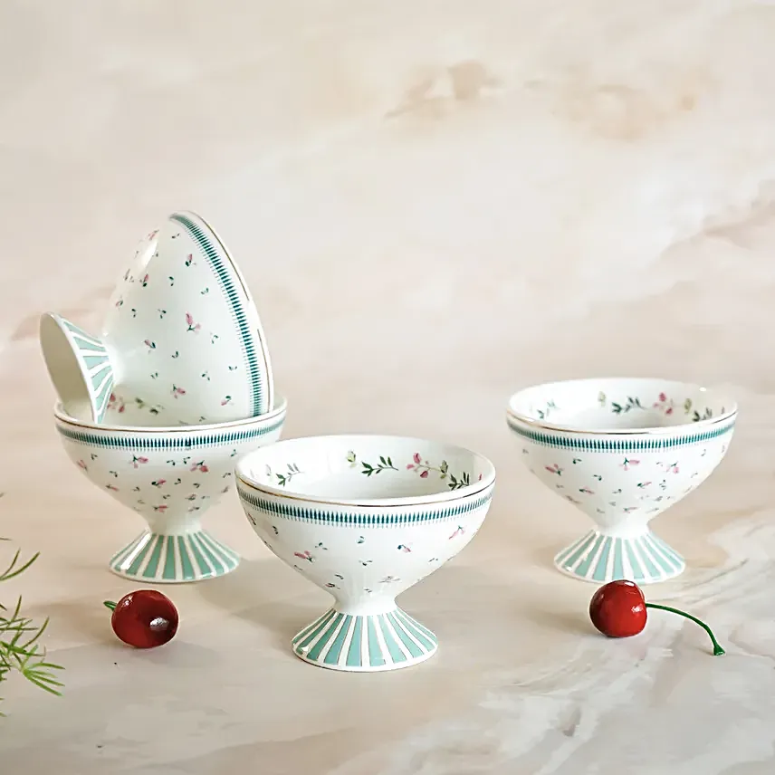 Magique Portrait of a Rose Dessert Cups - 4