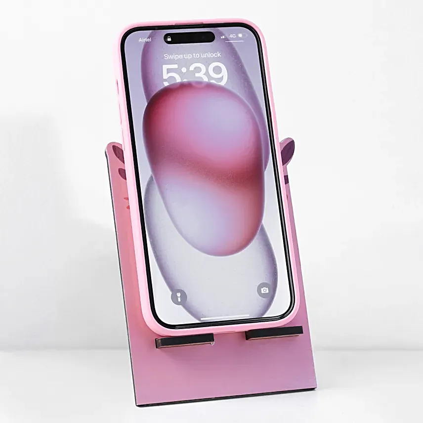 Mums Hug Wooden Phone Stand