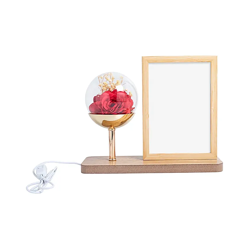 Forever Rose LED Photo Frame