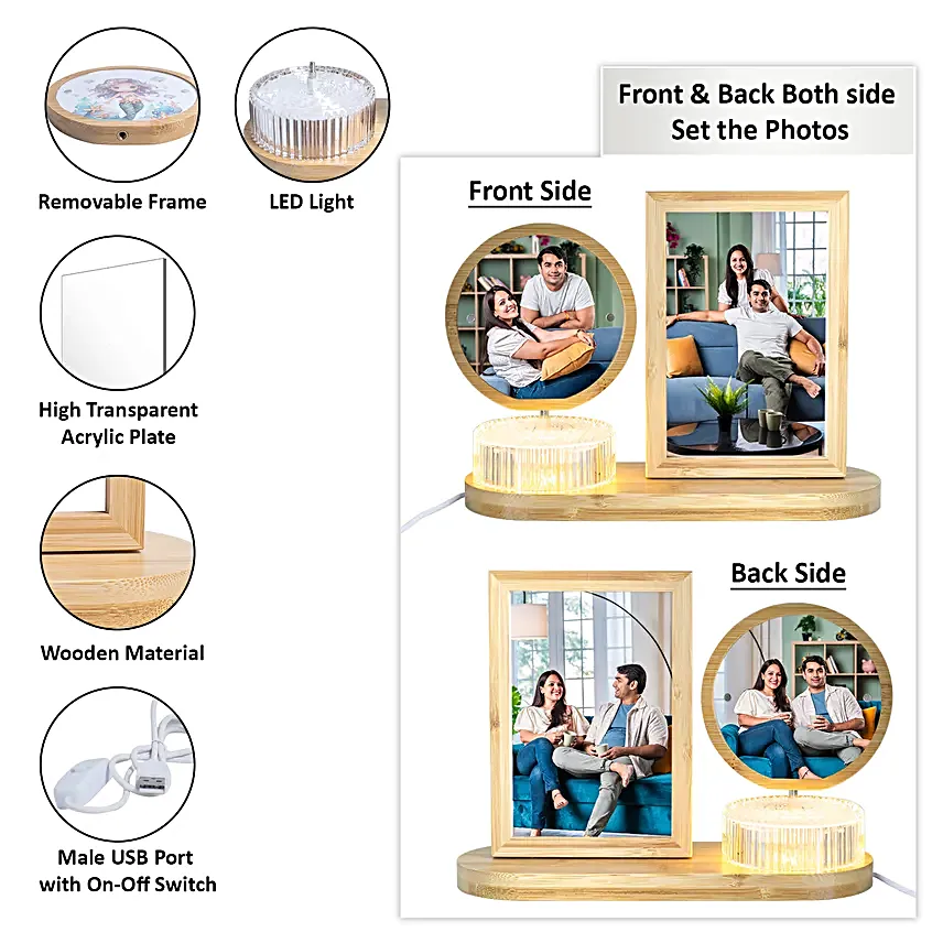 Twin Keepsake Glow Frame