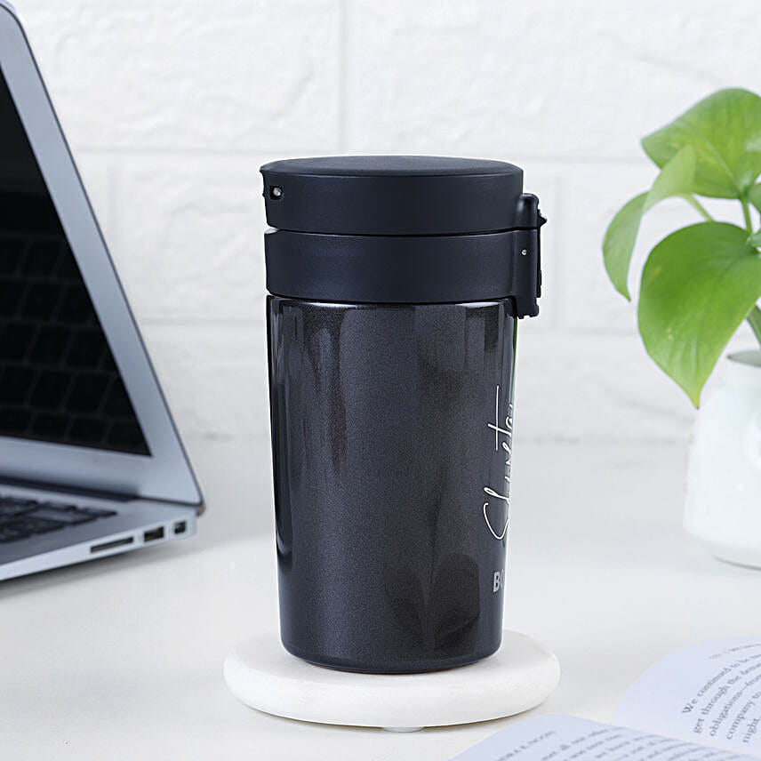 Personalised Borosil Hydra Coffeemate Travel Mug