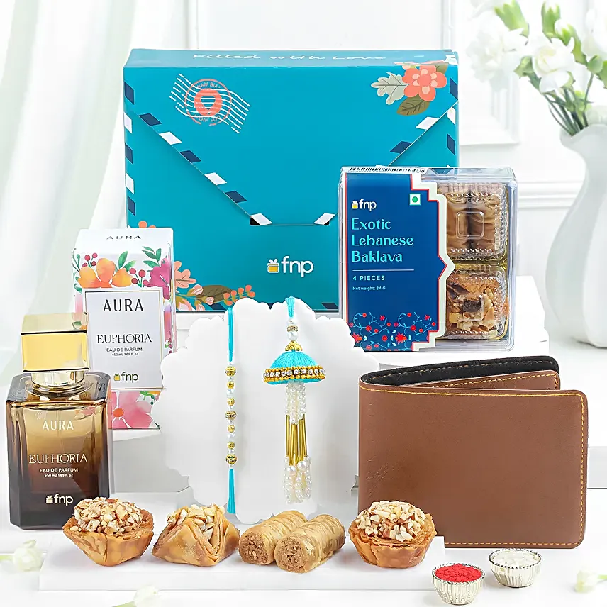 Bhaiya Bhabhi Rakhi Festive Gift Box