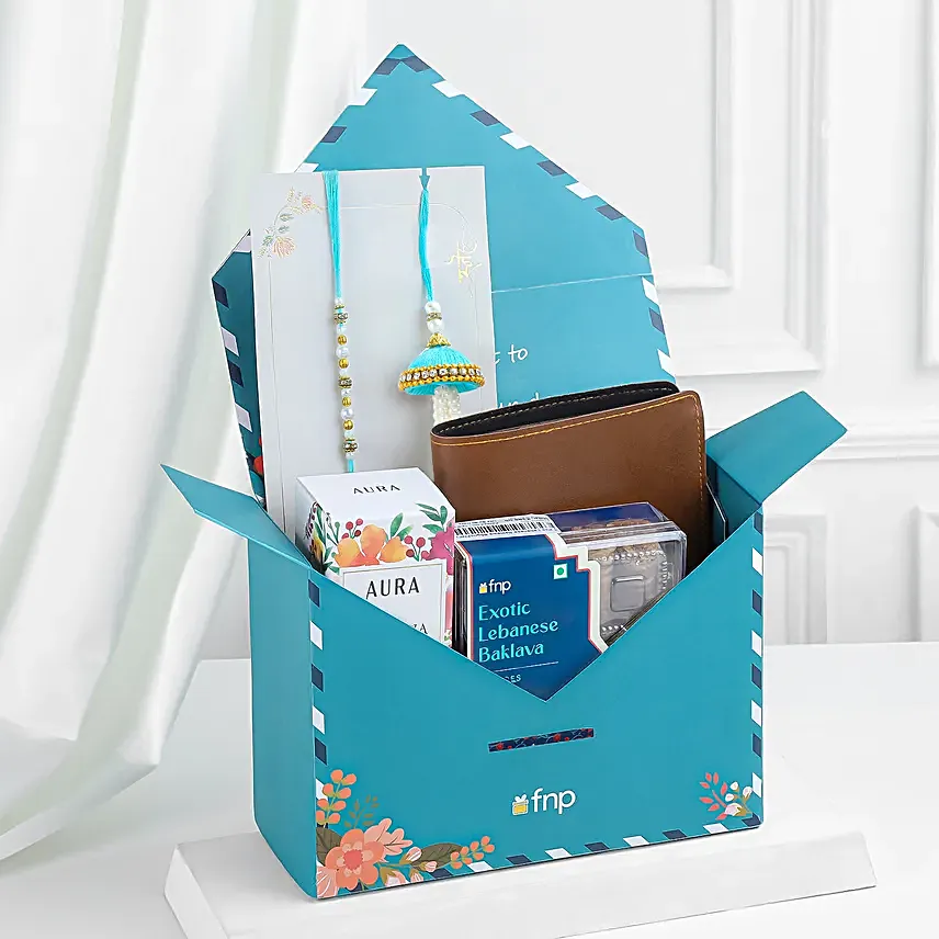Bhaiya Bhabhi Rakhi Festive Gift Box