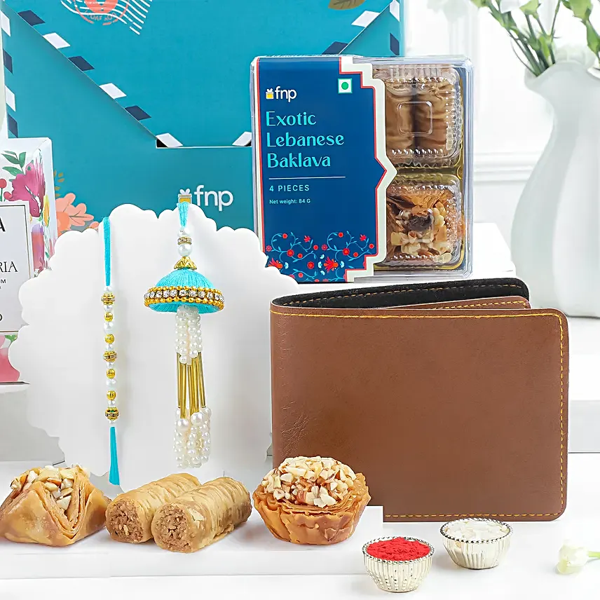 Bhaiya Bhabhi Rakhi Festive Gift Box