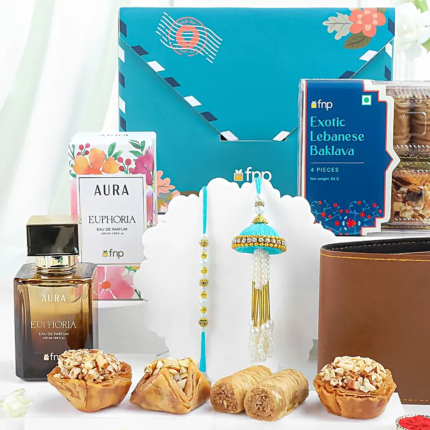 Bhaiya Bhabhi Rakhi Festive Gift Box