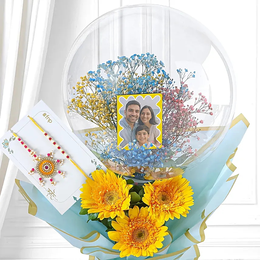 Sunshine Blooms Rakhi Surprise Gift