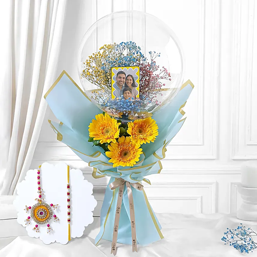 Sunshine Blooms Rakhi Surprise Gift