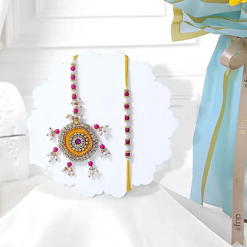 Sunshine Blooms Rakhi Surprise Gift