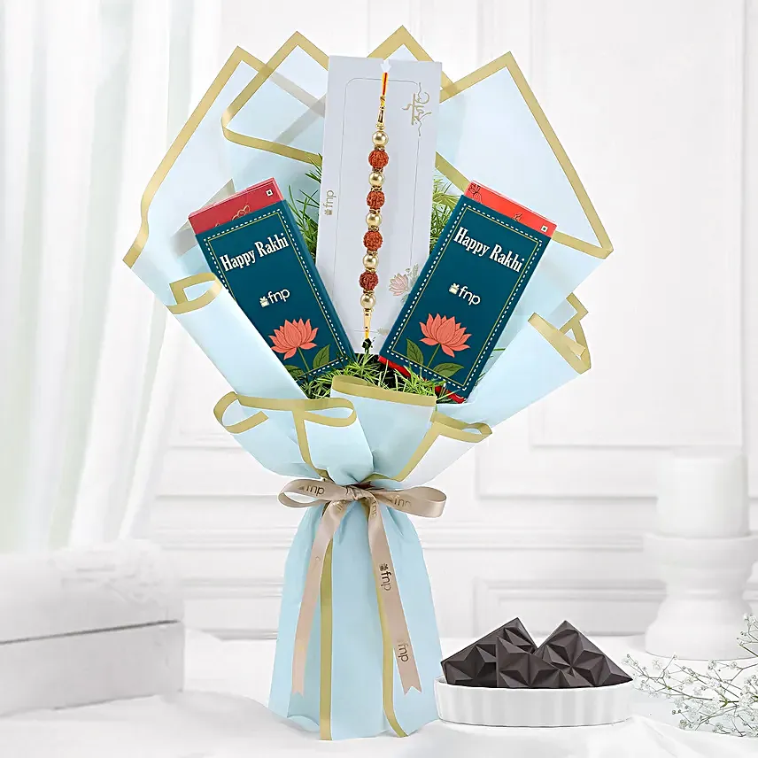 Rudrakash Rakhi Sweet Delight Hamper