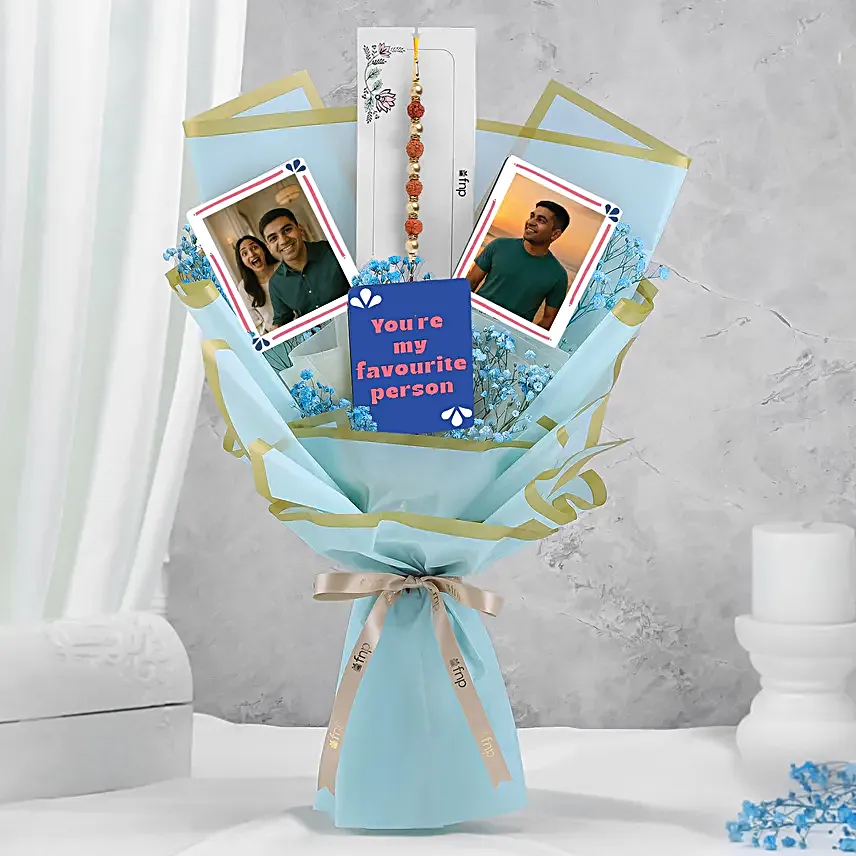 Rakhi N Personalised Fridge Magnet Gift