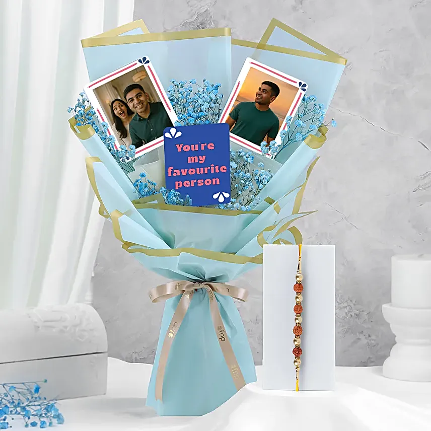 Rakhi N Personalised Fridge Magnet Gift