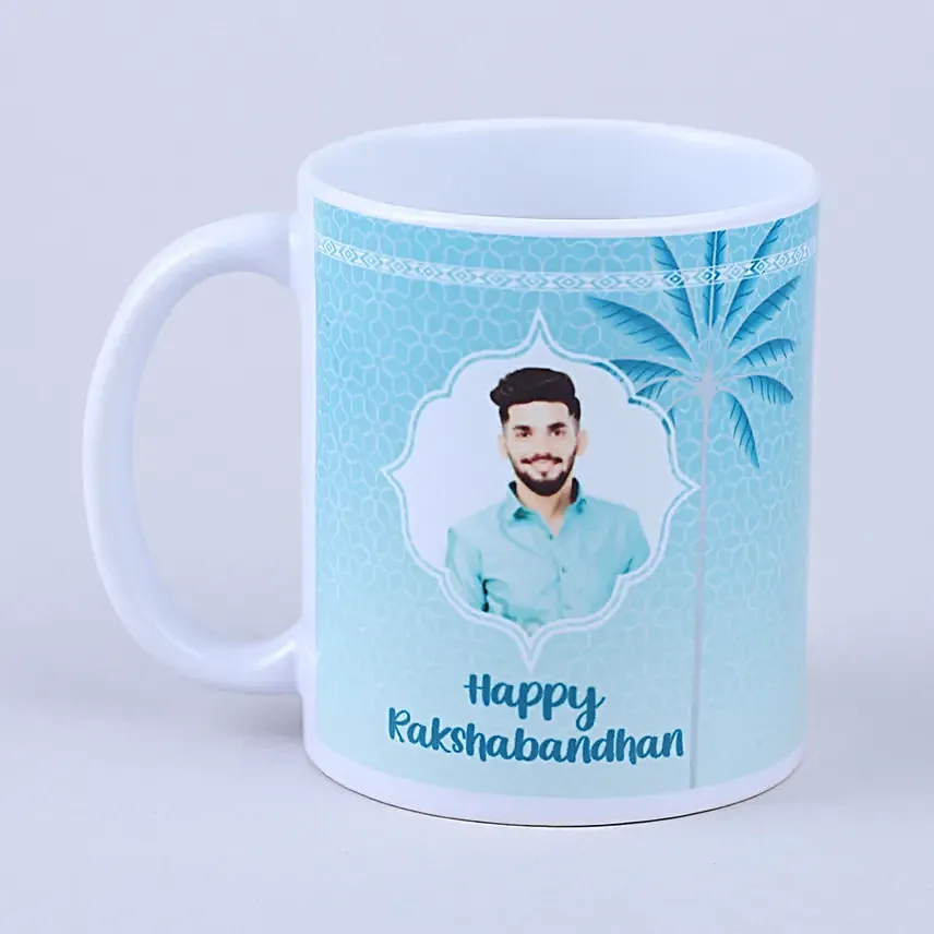 Sneh Single Fancy Nityam Rakhi & Personalised Mug