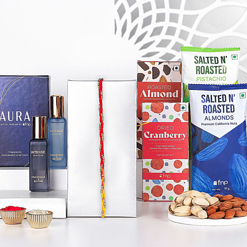Timeless Rakhi N Luxury Perfume Indulgence