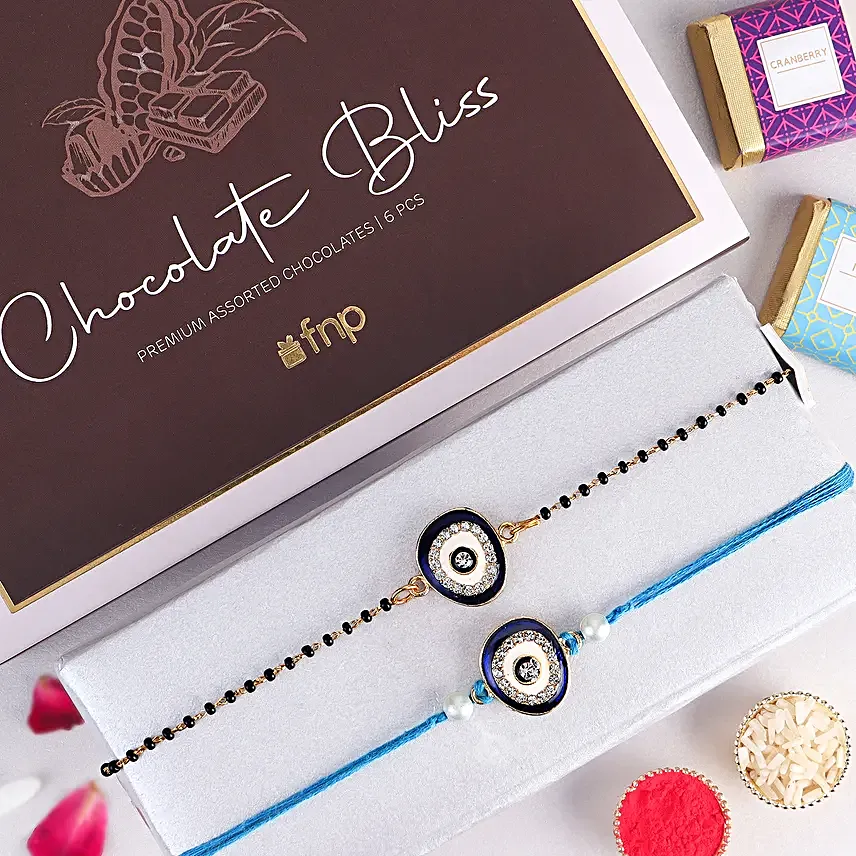 Feng Shui Bhaiya Bhabhi Rakhi & Chocolate Harmony
