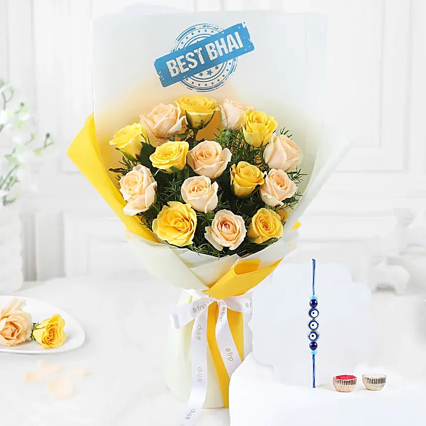 Joyful Roses N Feng Shui Rakhi Harmony