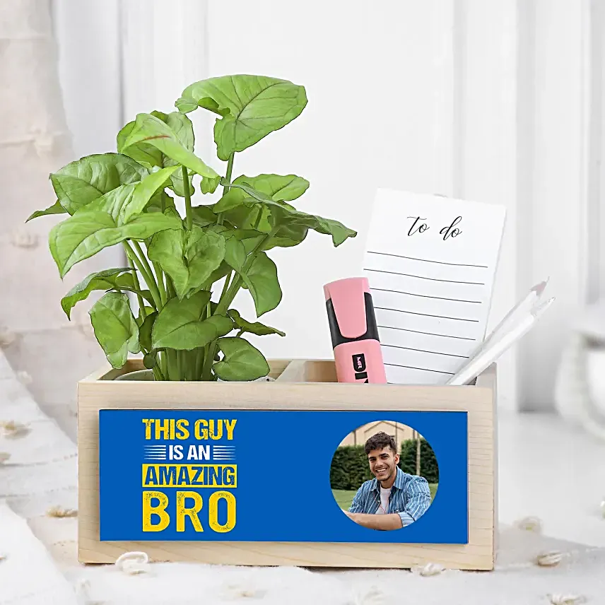 Evil Eye Rakhi N Syngonium Amazing Bro Organiser