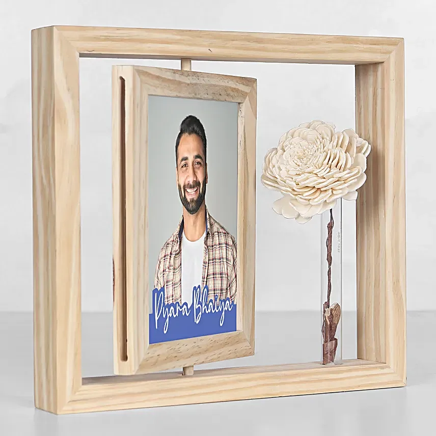 Lumba-Rakhi N Photo Frame Combo