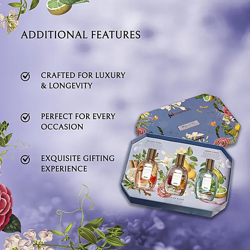Fabessentials Unisex Perfume Gift Set