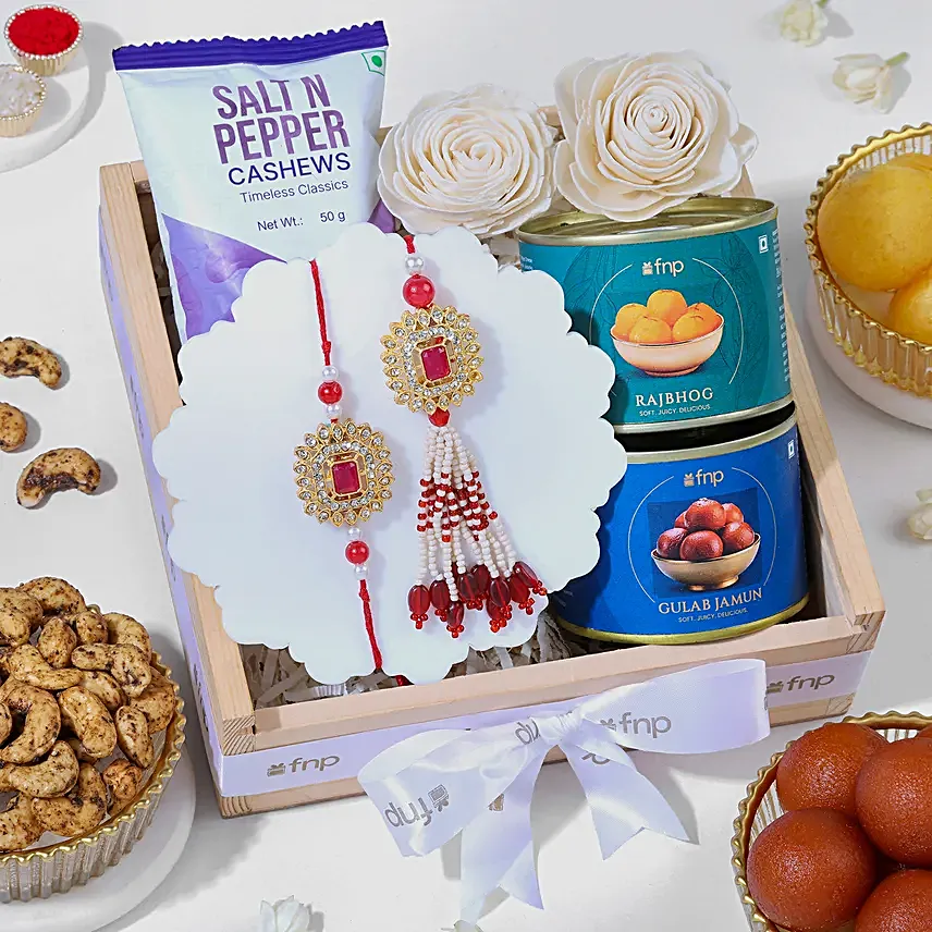 BB AD Rakhi Royal Sweets Tray