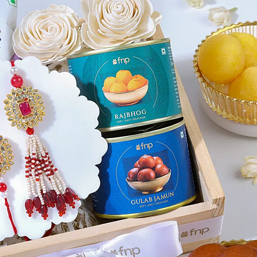BB AD Rakhi Royal Sweets Tray
