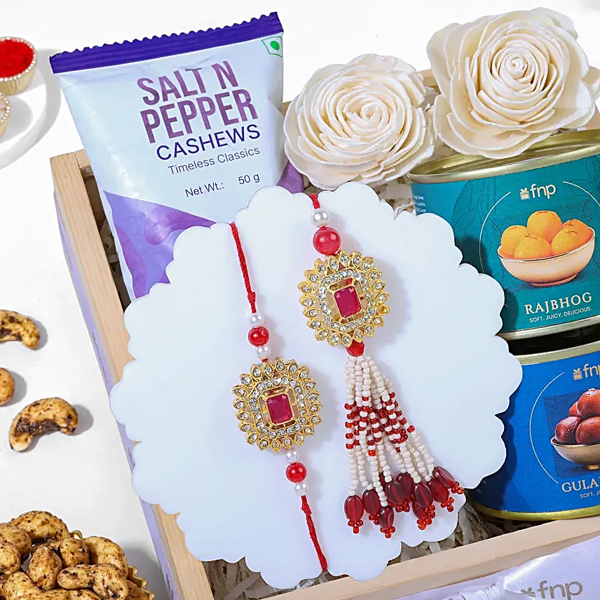 BB AD Rakhi Royal Sweets Tray