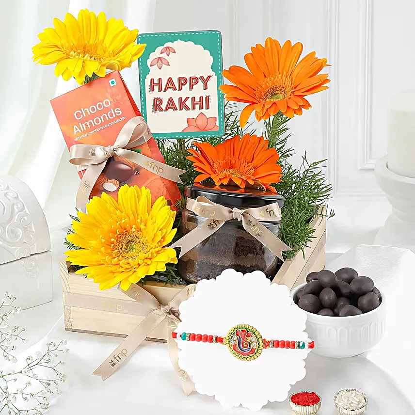 Divine Bond Festive Rakhi Hamper
