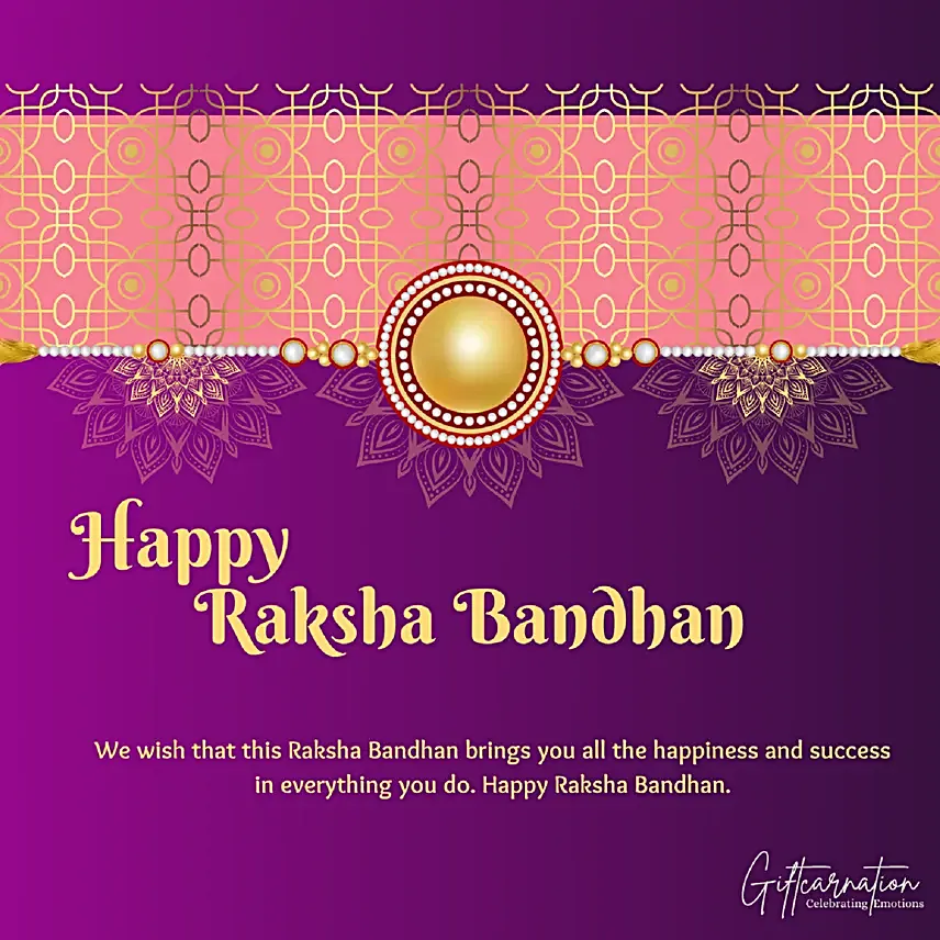 Indulgent personalsied Rakhi Box with Chocolates Dry Fruits and Ale