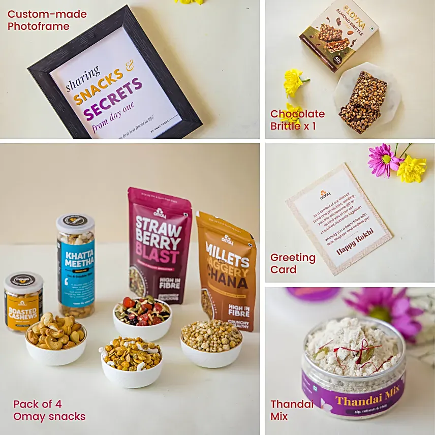 Charming Couple Rakhi Celebration Hamper