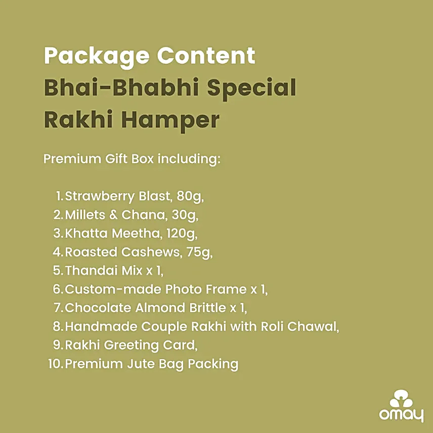 Charming Couple Rakhi Celebration Hamper