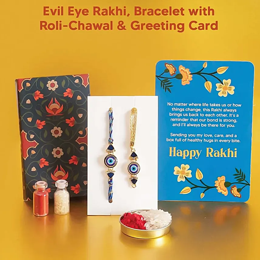 Bhaiya Bhabhi Traditional Festive Rakhi Tray