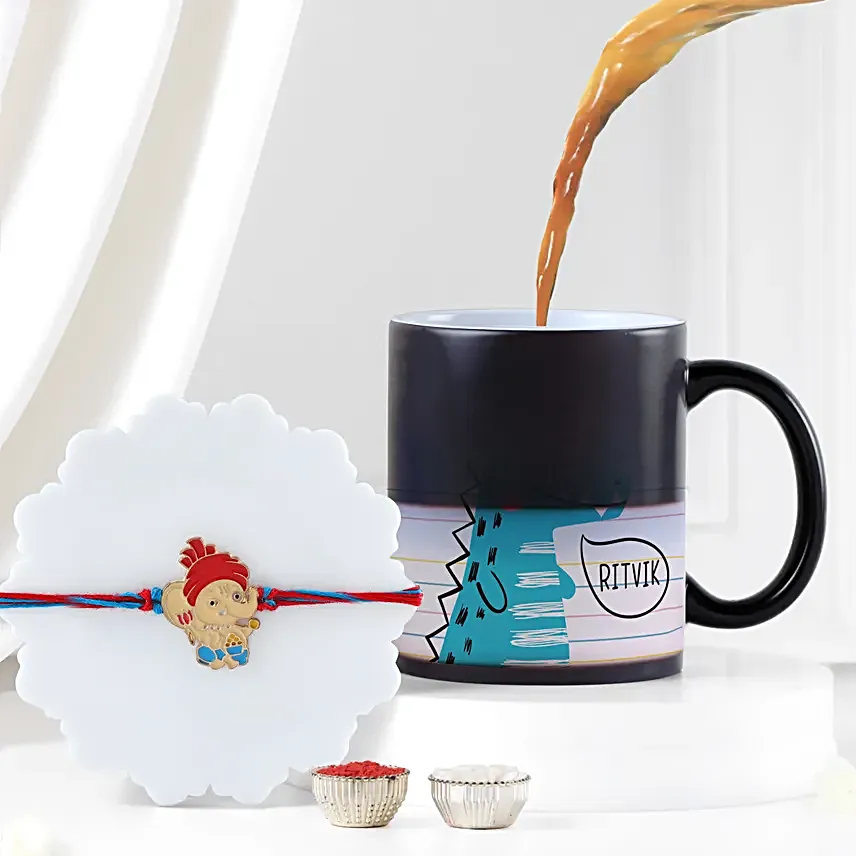 Bal Ganesha Rakhi N Magical Mug Gift