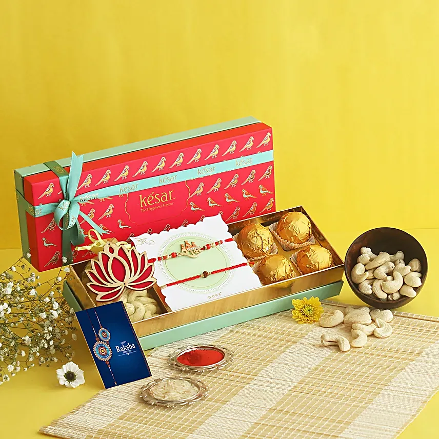 Sweet Bond Devotional Rakhi Gift Box