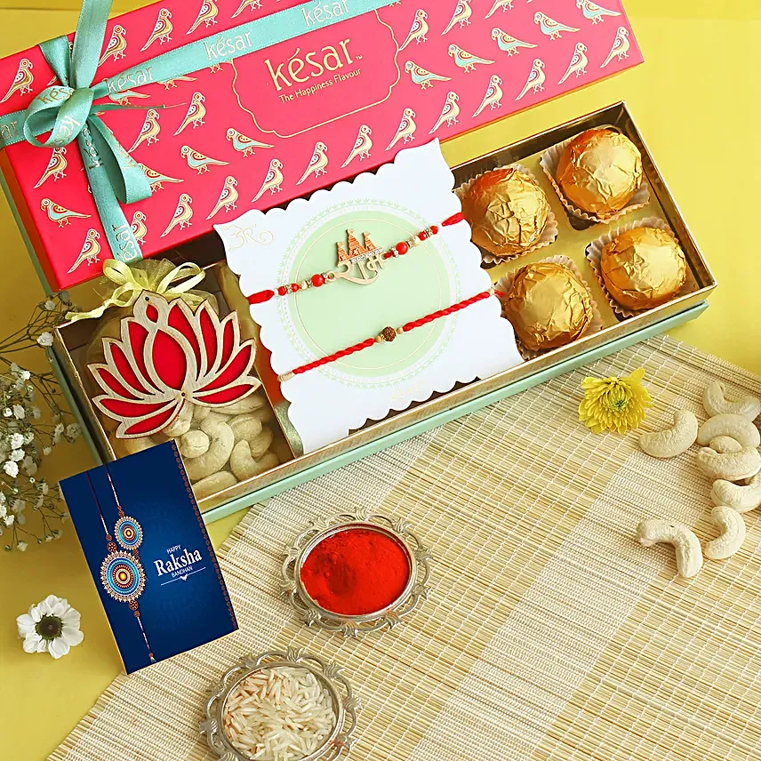Sweet Bond Devotional Rakhi Gift Box